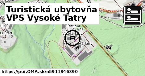 Turistická ubytovňa VPS Vysoké Tatry