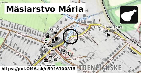 Mäsiarstvo Mária