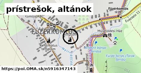 prístrešok, altánok