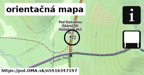 orientačná mapa