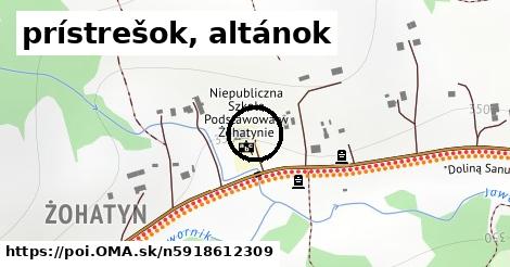 prístrešok, altánok