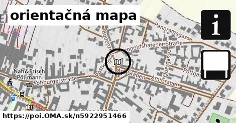 orientačná mapa