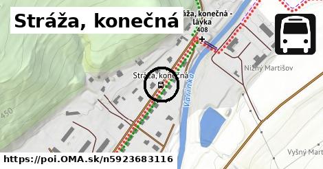 Stráža, konečná