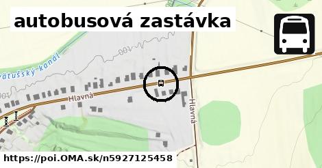 autobusová zastávka