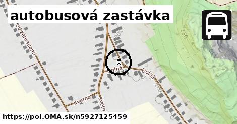 autobusová zastávka