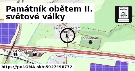 Památník obětem II. světové války