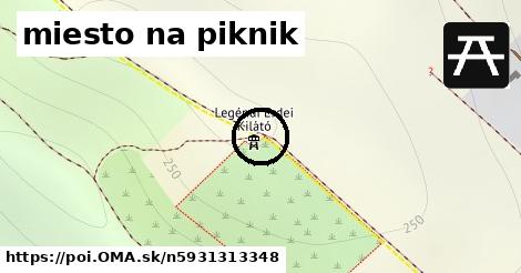 miesto na piknik