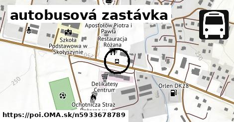 autobusová zastávka