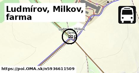 Ludmírov, Milkov, farma