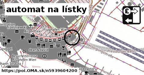 automat na lístky