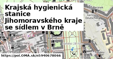 Krajská hygienická stanice Jihomoravského kraje se sídlem v Brně