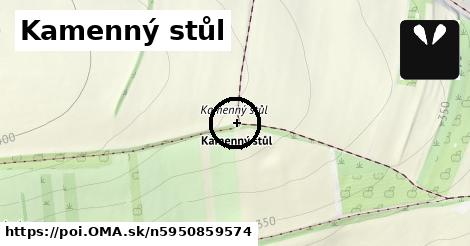 Kamenný stůl