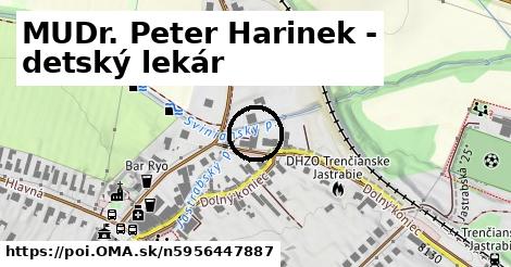 MUDr. Peter Harinek - detský lekár