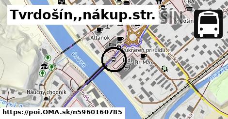 Tvrdošín,,nákup.str.