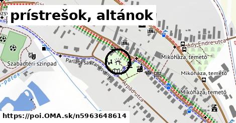 prístrešok, altánok