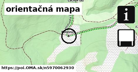 orientačná mapa