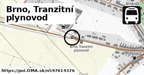 Brno, Tranzitní plynovod