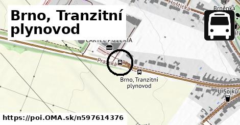 Brno, Tranzitní plynovod