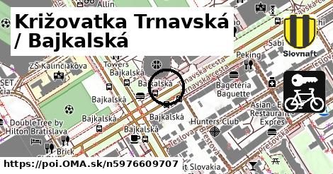 Križovatka Trnavská / Bajkalská