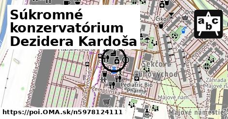 Súkromné konzervatórium Dezidera Kardoša