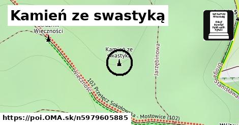 Kamień ze swastyką