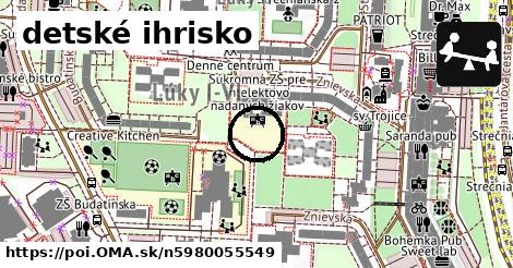 detské ihrisko