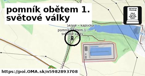 pomník obětem 1. světové války