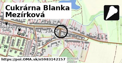 Cukrárna Blanka Mezírková