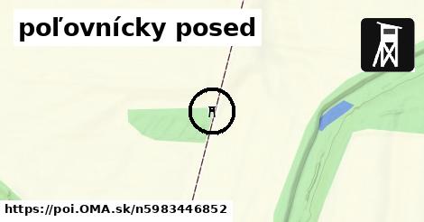 poľovnícky posed