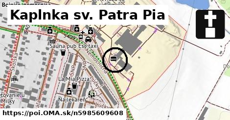 Kaplnka sv. Patra Pia