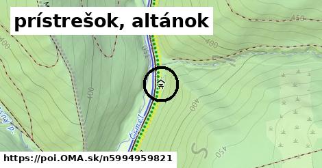 prístrešok, altánok