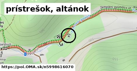 prístrešok, altánok