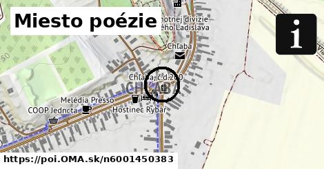 Miesto poézie