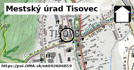 Mestský úrad Tisovec