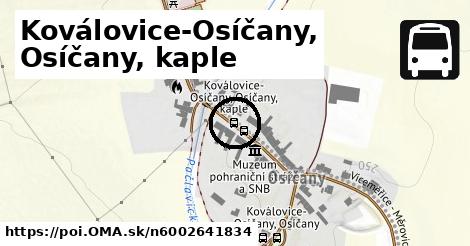 Koválovice-Osíčany, Osíčany, kaple