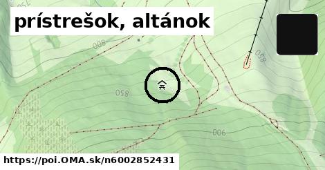 prístrešok, altánok