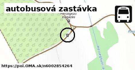 autobusová zastávka