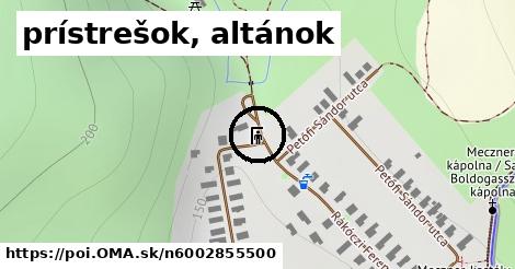 prístrešok, altánok