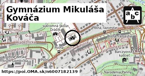 Gymnázium Mikuláša Kováča