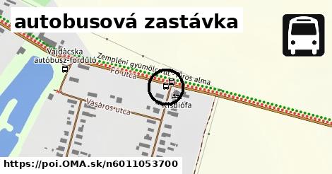 autobusová zastávka