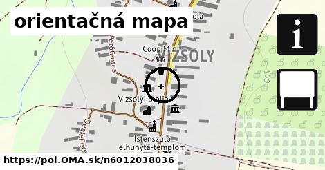 orientačná mapa