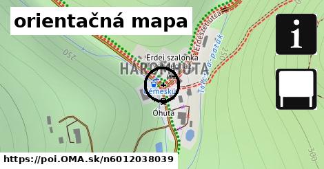 orientačná mapa