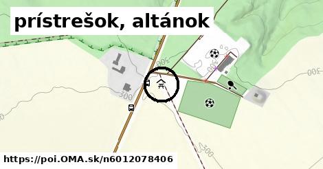 prístrešok, altánok