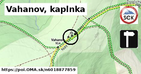 Vahanov, kaplnka