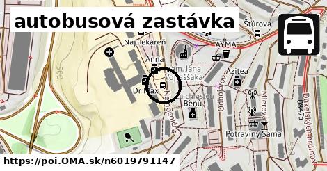 autobusová zastávka