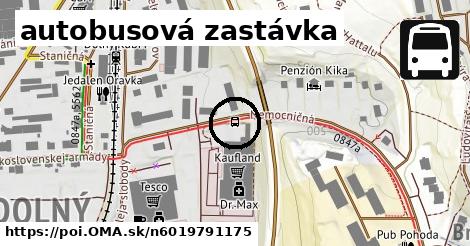 autobusová zastávka