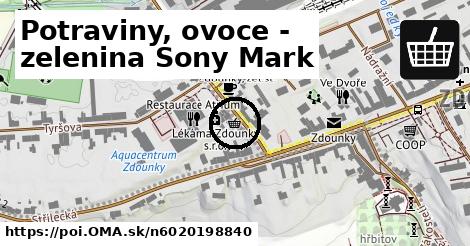 Potraviny, ovoce - zelenina Sony Mark