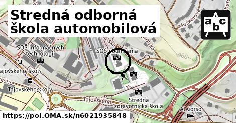 Stredná odborná škola automobilová