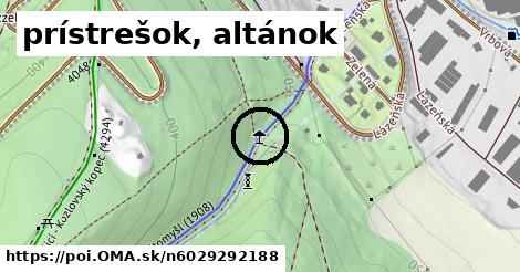 prístrešok, altánok