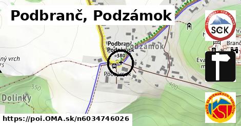 Podbranč, Podzámok